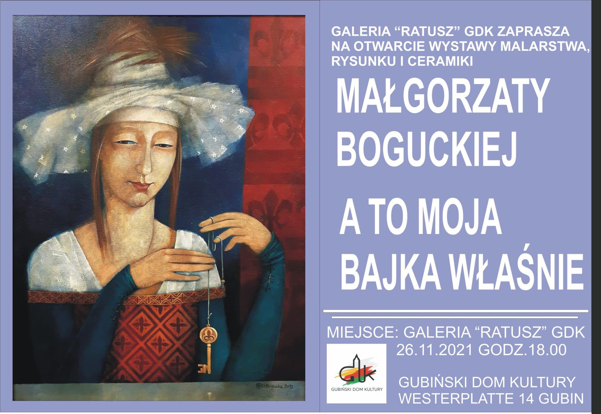 Wernisaż wystawy Małgorzaty Boguckiej
