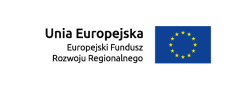 Logotyp Unia Europejska. Dofinansowanie unijne - Fundusze Europejskie